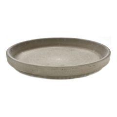 Basalt Ceramic Saucer - Marble
