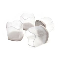 Flexible Transparent Tips - Beige - 38" - 4/Pkg