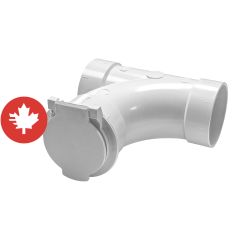 Ensemble de branchement direct pour aspirateur central, blanc, 11 x 9 x 7 cm