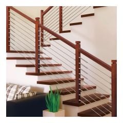Câble en acier inoxydable pour rampe d'escalier, 1/8" x 25'