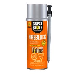 Mousse d'étanchéité isolante, Fireblock, orange, 340 g