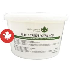 Acide citrique en poudre pour membranes