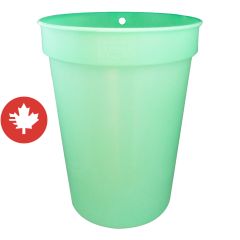 Chaudière pour eau d’érable, vert, 2 gal