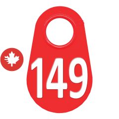 Étiquette d'identification pour le cou #149
