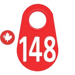 Étiquette d'identification pour le cou #148