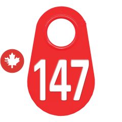 Étiquette d'identification pour le cou #147