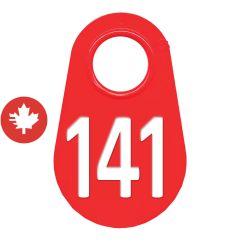 Étiquette d'identification pour le cou #141