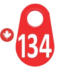 Étiquette d'identification pour le cou #134