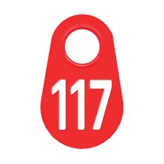 Étiquette d'identification pour le cou #117