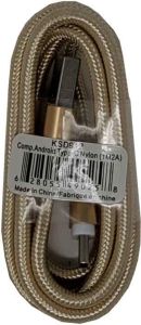 Câble de chargement USB type C NR - en nylon - 2A - 1 m