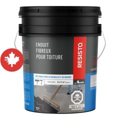 Enduit fibreux pour toiture, 18,9 l
