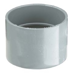 2" connection, central vacuum, white