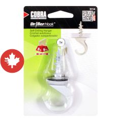 Crochet à plantes DrillerHook Blanc (1)