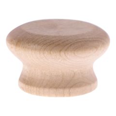 Bourgogne Eclectic Maple Wood Knob  - Maple - 2/Pkg - 1 7/8"