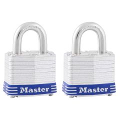 Pin tumbler padlock - 1 1/2" x 3/4" - 2/Pkg