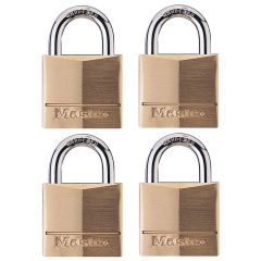 Brass padlock - 40 mm - 4/Pkg