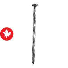 Clou d'ardox en vrille régulier, brillant, 5", 50 lb/pqt