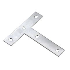 "T" plate - Zinc - 5" x 7/8"