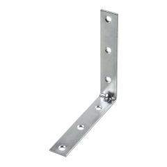 Corner Brace - Zinc - 6" x 1 1/8"