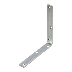 Corner Brace - Zinc - 8" x 1 1/8"