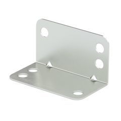 Square Corner Brace - Zinc - 1 mm x 1 3/4" x 1" - 10/Pkg