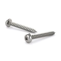 Stainless Steel Metal Screws - Pan head - 1 1/4" - 5/Pkg