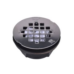 ABS Shower Drain - Grille Stainless Steel - 2"