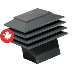 VMAX 301 Sloped Roof Ventilator - Black