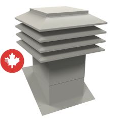 VMAX 301 Sloped Roof Ventilator - Grey