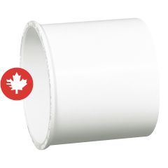 PVC/BNQ Coupling With Pipe Stop