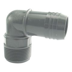 Coude combiné mâle en plastique, 1 1/4"