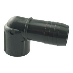 Coude combiné femelle en plastique, 3/4" x 3/4"