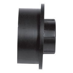 ABS DWV Dishwasher Adapter - 1 1/2" x 3/4" - Spigot x FPT - Black