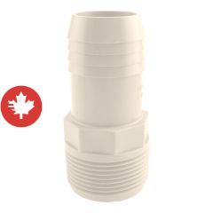 Adaptateur mâle en nylon, 1 1/4"