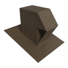 Clapet d'aération de toiture VMAX-CT, 4", brun