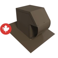 VMAX-CT Roof Exhaust Vent Cap - 6" - Brown