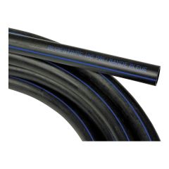 Poly Pipe - Blue Stripe - 2" x 150'