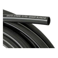 Poly Pipe - White Stripe - 2" x 100'