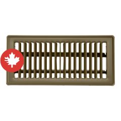 Floor Register - Beige - 4" x 10"