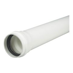 Tuyau d'égout sanitaire, 6", blanc