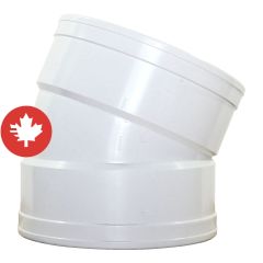 Coude de 22 1/2º SDR, 6"