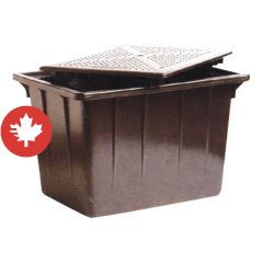 Fosse de drain, 18" x 24" x 18"