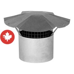 Chapeau de cheminée, 4"