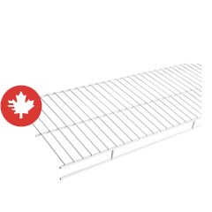 Wire Shelving - SR Model - Regular Rod - 12" x 144"