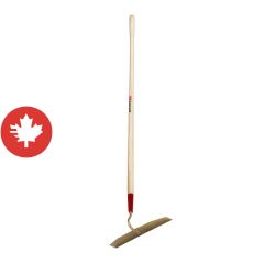 Binette à étable 12", modèle à tige, manche en bois dur 57"