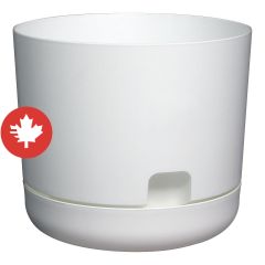 Self-Watering Oasis Planter - White - 8"