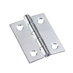 Charnière étroite, zinc, 1 1/2", 2/pqt