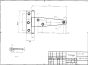 Penture en T, zinc, 4"
