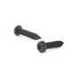 Black Metal Screw - Pan Head - 8 x 5/8'' - Box of 100