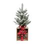 Ensemble arbre de Noël  enneigé et décoré 26"